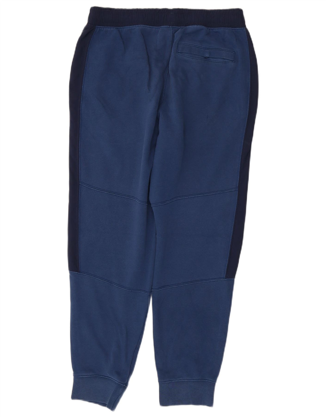 NIKE Pantaloni da tuta da uomo Joggers medi in cotone color block blu navy