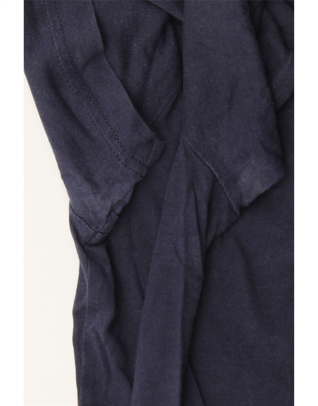 T-shirt grafica da uomo Gas Top in cotone blu navy medio