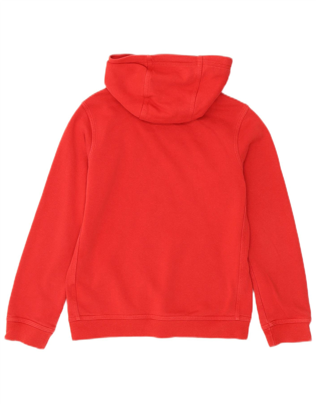 Felpa con cappuccio da ragazzo Nike 10-11 anni cotone rosso medio