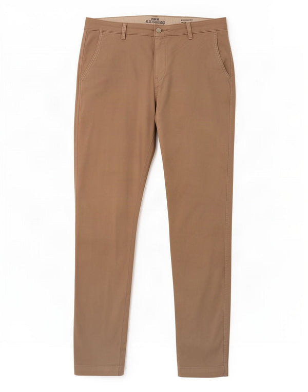 Pantaloni chino slim affusolati da uomo Levi's W34 L34 in cotone beige