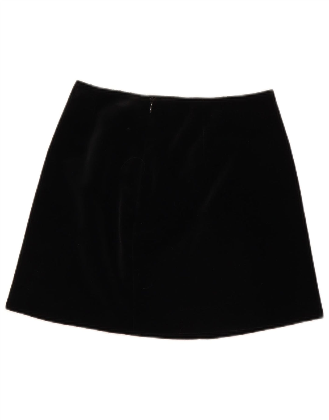 Mini gonna in velluto a coste da donna Moda Dossier IT 42 media W28 nera
