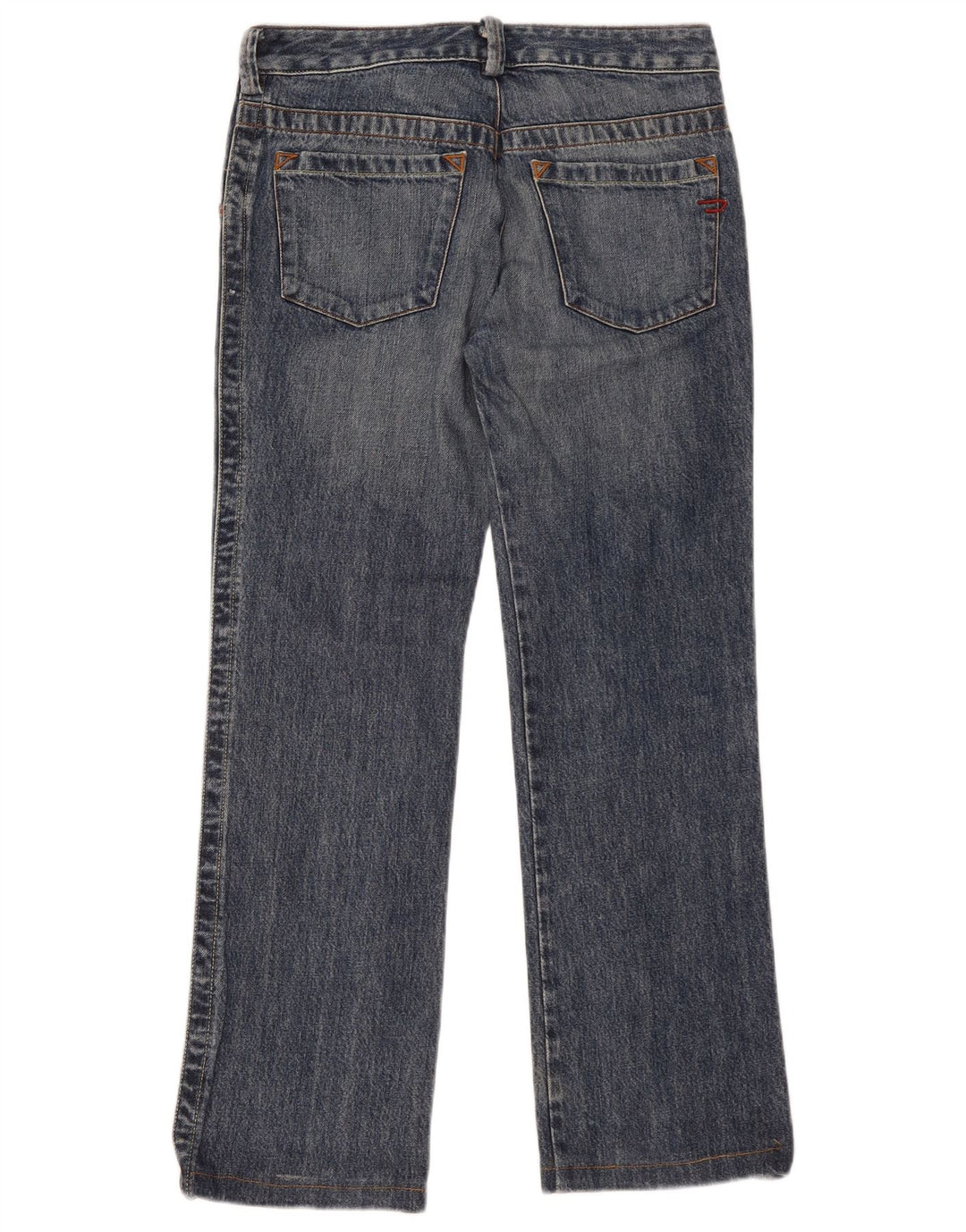 Jeans dritti da donna DIESEL W29 L30 cotone blu