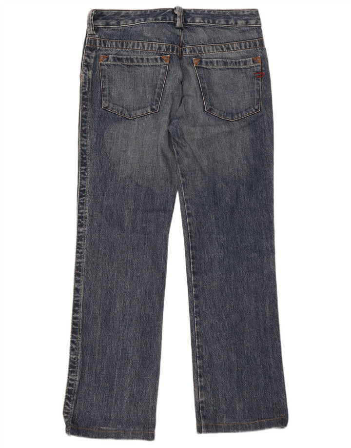 Jeans dritti da donna DIESEL W29 L30 cotone blu
