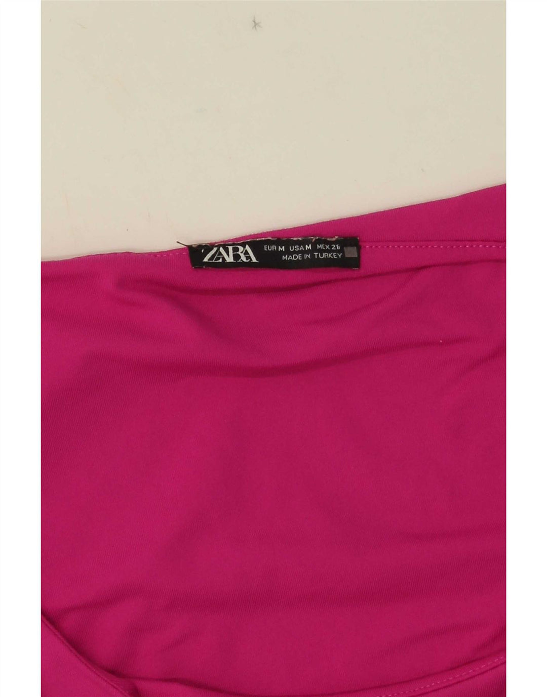 Canotta Donna Zara UK 12 Rosa Medio
