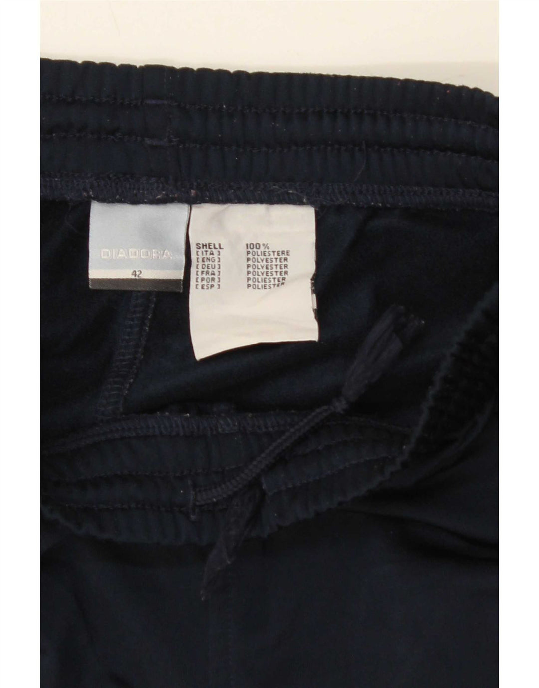 Pantaloni Tuta Donna Diadora IT 42 Medio Blu Navy Poliestere