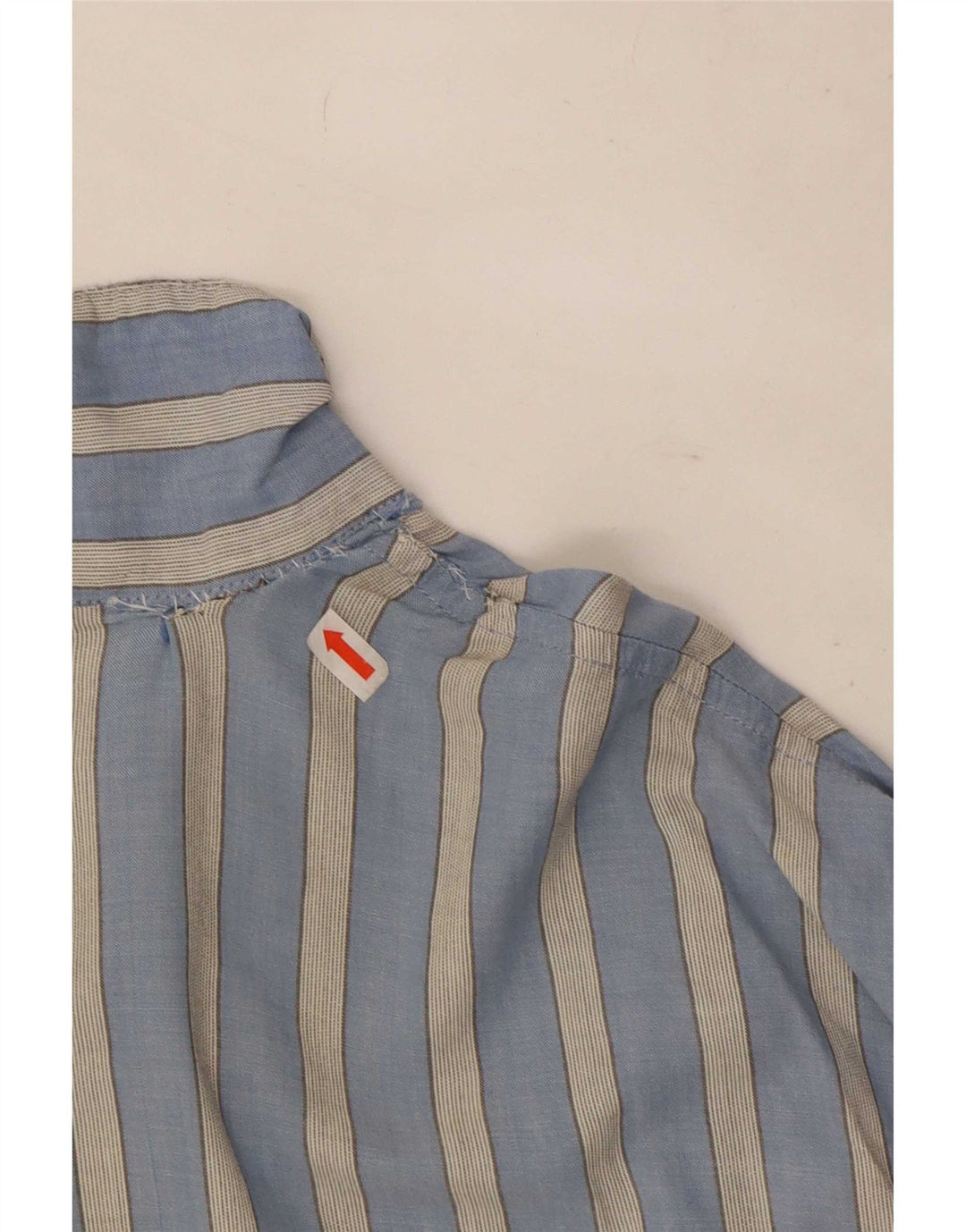 Camicia pullover a maniche corte da uomo Calvin Klein grande cotone a righe blu