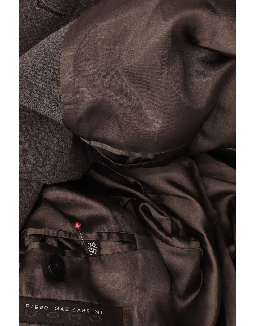 Cappotto Uomo Gazzarrini IT 50 Large Grigio