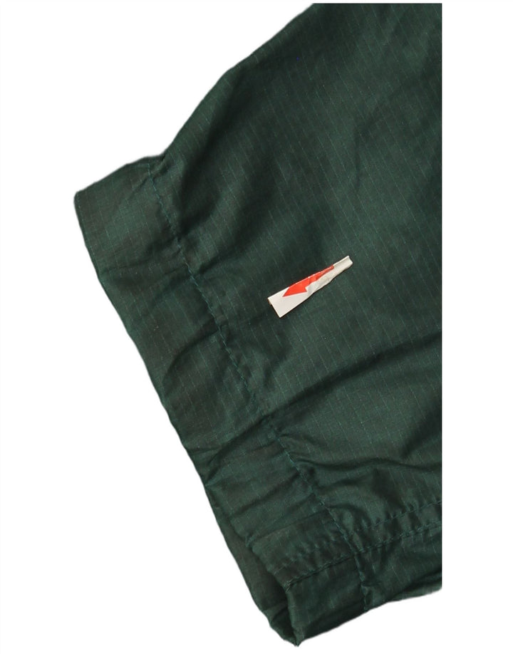 Giacca antipioggia da uomo Eddie Bauer UK 42 XL nylon verde