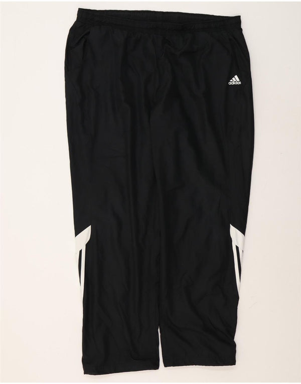 Pantaloni da tuta da uomo Adidas 2XL Poliestere color block nero