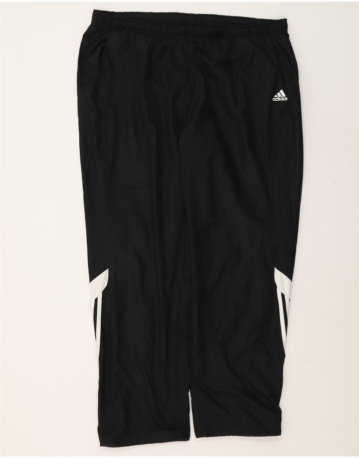 Pantaloni da tuta da uomo Adidas 2XL Poliestere color block nero