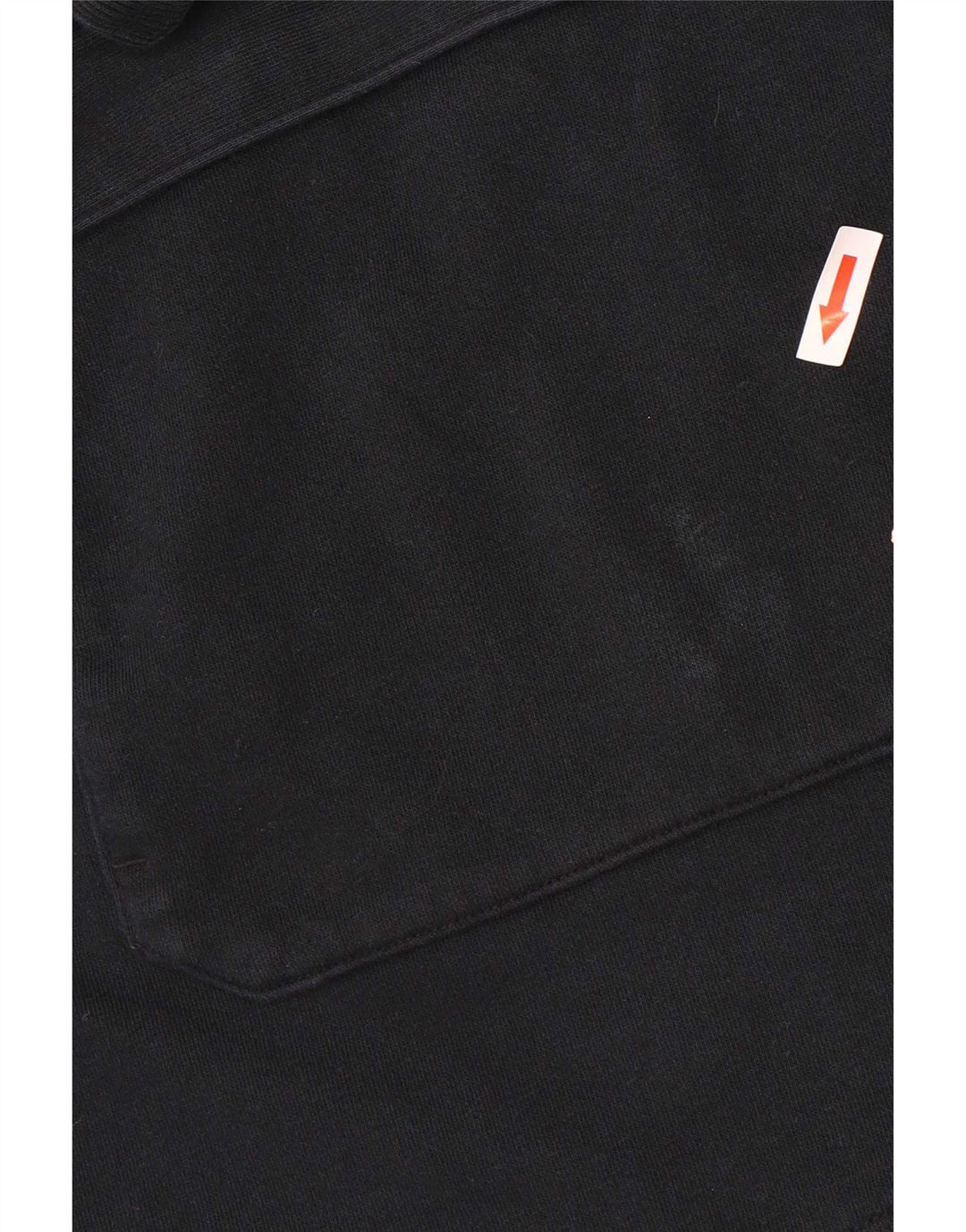 Felpa con cappuccio oversize da donna Puma UK 8 Small in cotone nero