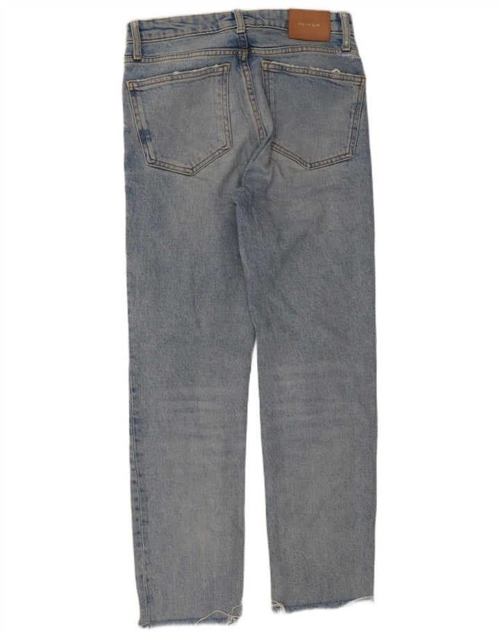 Jeans slim da donna Zara EU 34 2XS W24 L26 Blu