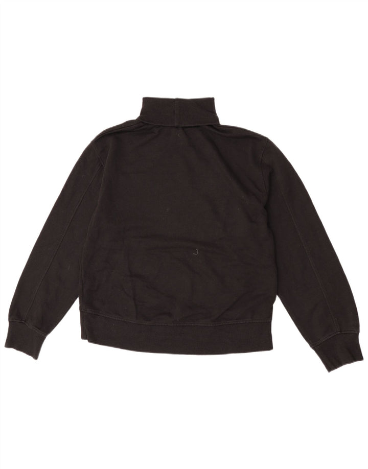 Maglione maglione collo alto da donna Zara UK 10 piccolo nero