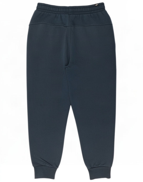 Puma Pantaloni da tuta da uomo Joggers Large Blue Cotton