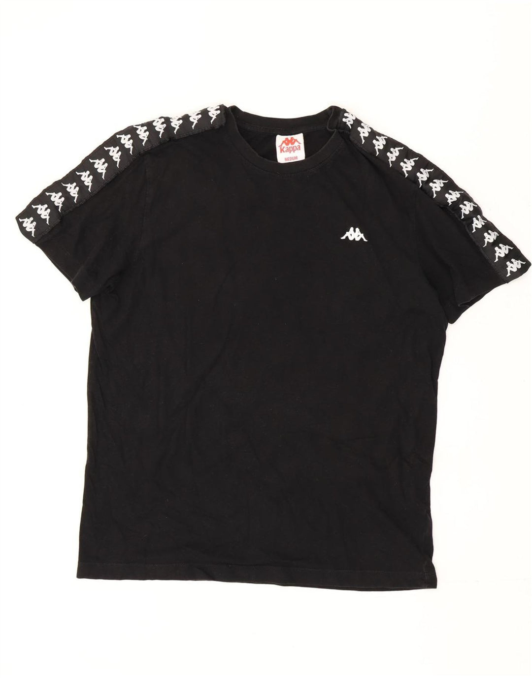 T-shirt grafica da uomo Kappa Top media nera