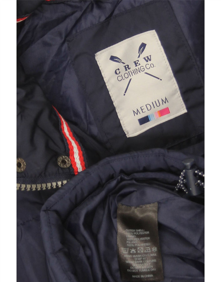 Crew Clothing Gilet imbottito da uomo UK 38 Medio Poliestere blu navy