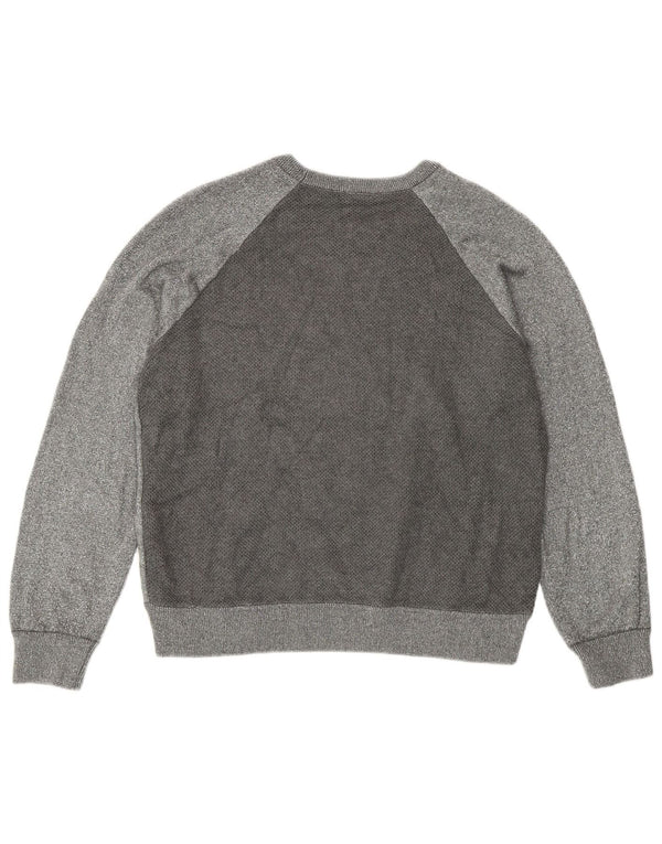 Maglione maglione girocollo da donna Liu Jo UK 14 Large color argento