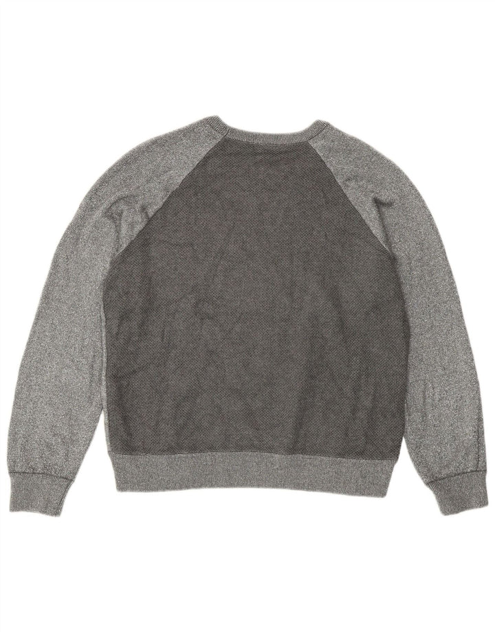 Maglione maglione girocollo da donna Liu Jo UK 14 Large color argento