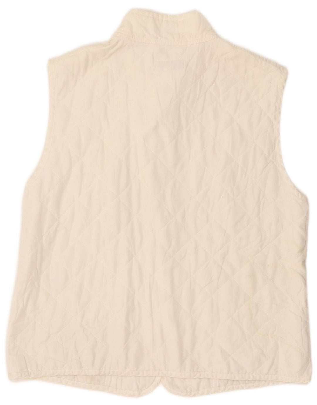 Gilet Trapuntato Donna Gio Anna IT 44 Medium Bianco Poliestere