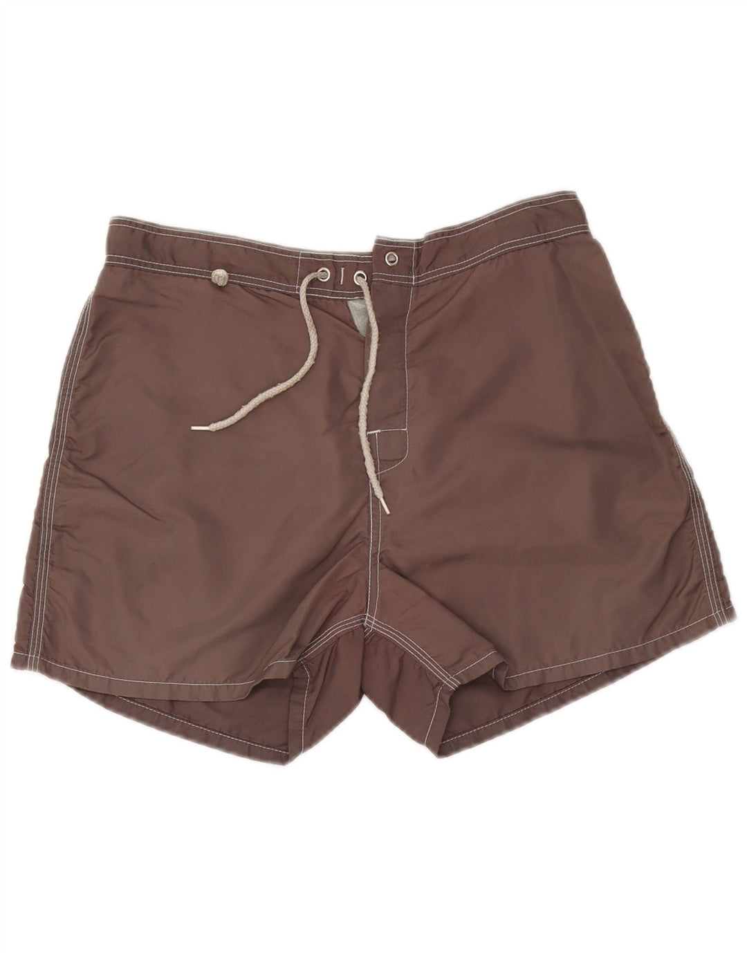 Pantaloncini da bagno da uomo Sundek in nylon color block grigio medio