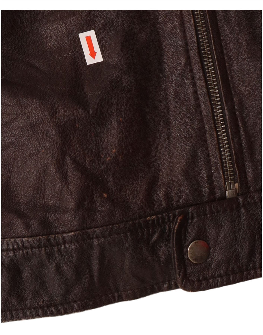 Giubbotto Pelle Militare Uomo Conbipel IT 54 XL Pelle di Agnello Marrone