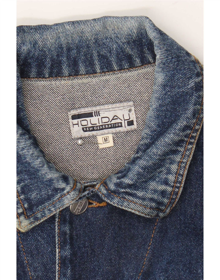 Giacca di jeans vestibilità regolare da uomo Holiday UK 38 Cotone blu medio