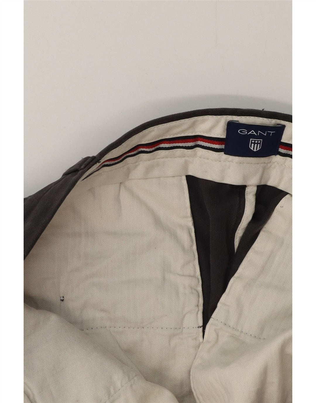 Pantaloni chino dritti da uomo GANT W40 L34 Grigi