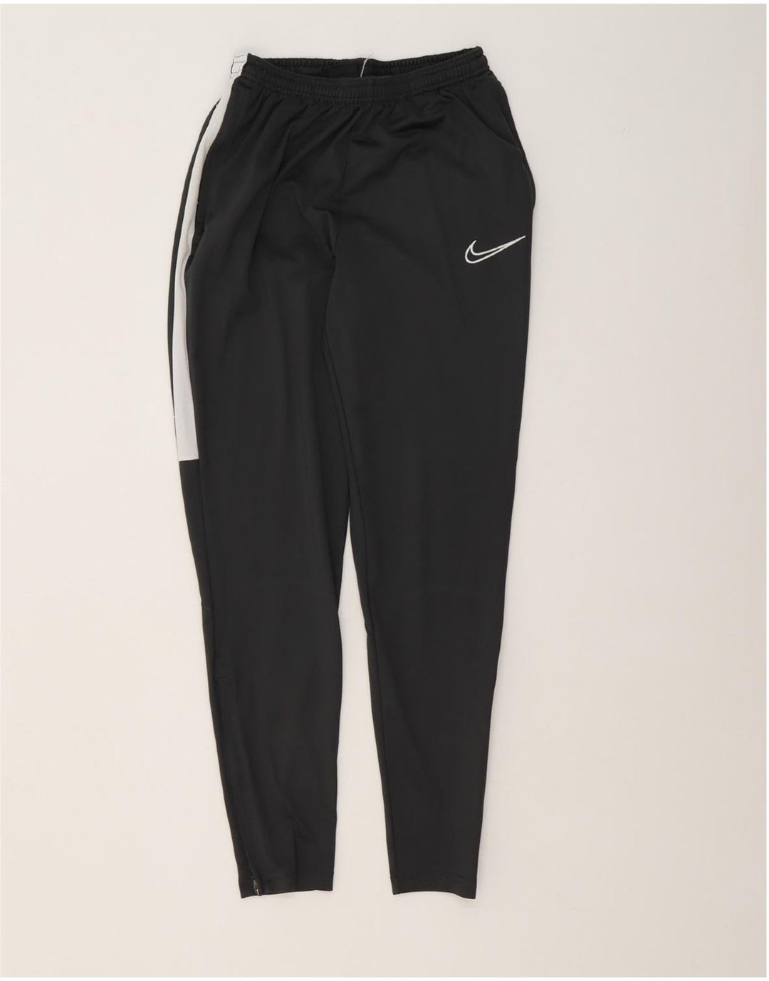 Pantaloni da tuta Nike da uomo Small in poliestere color block nero