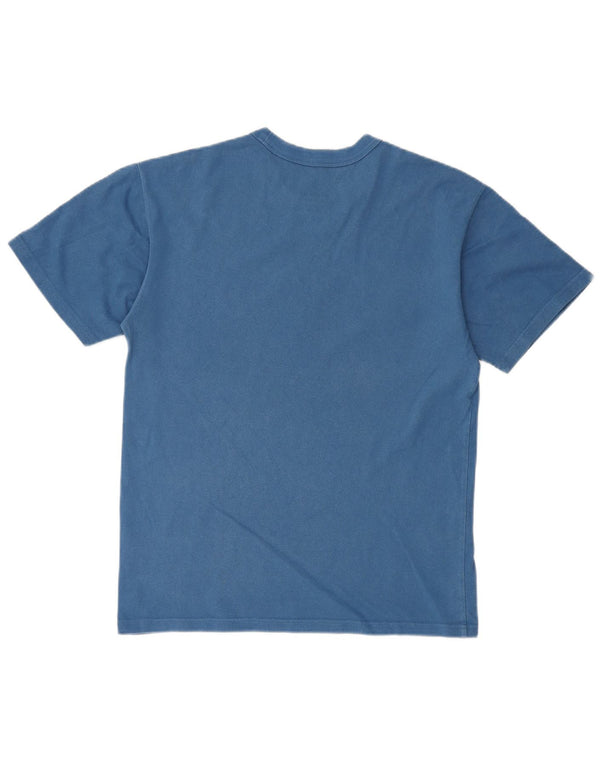 NIKE T-shirt ampia da uomo, piccola, in cotone blu