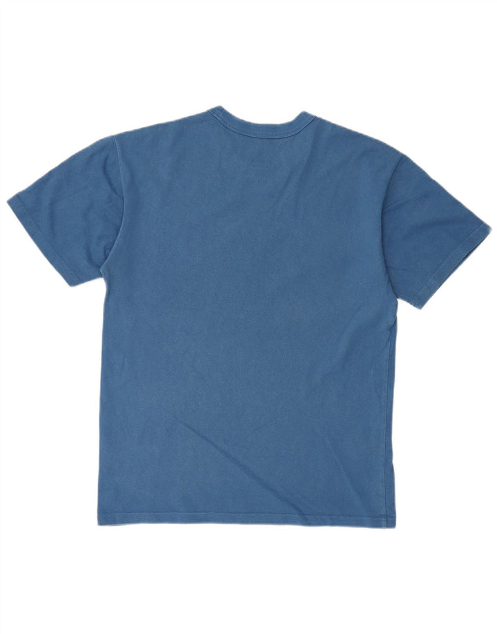 NIKE T-shirt ampia da uomo, piccola, in cotone blu