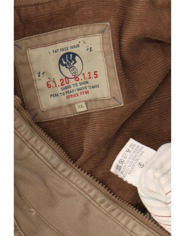 Giacca utility da uomo Fat Face UK 42 XL Cotone beige