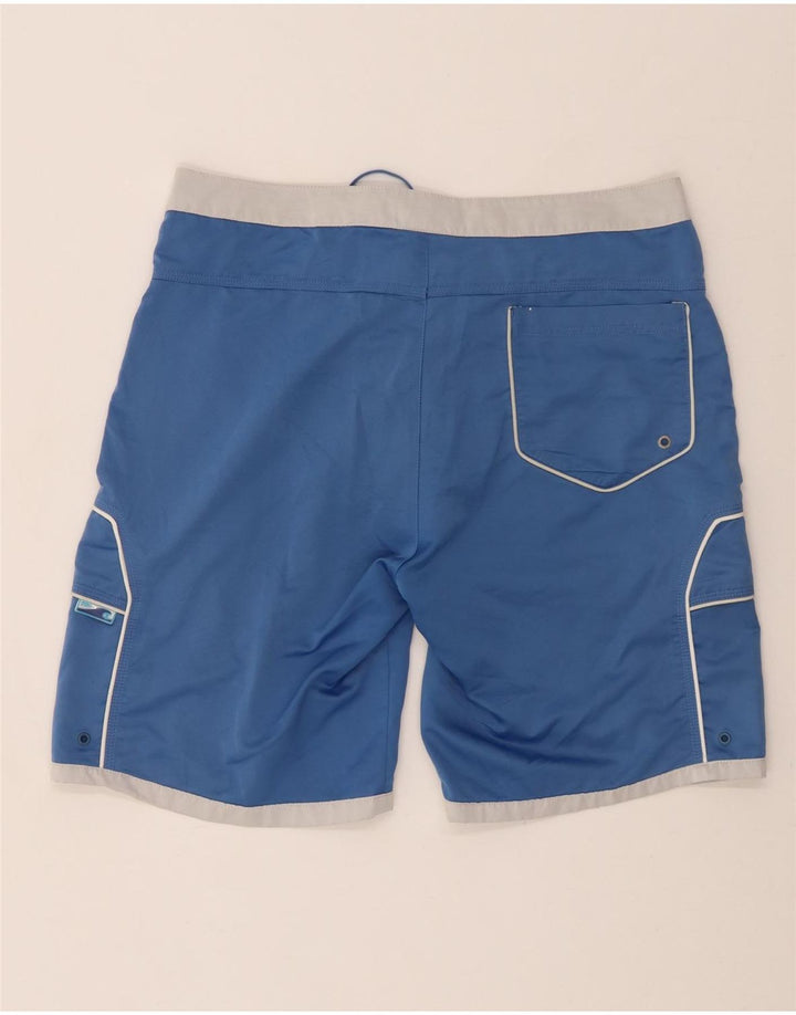 Pantaloncini da bagno da uomo CHAMPION grandi in poliestere blu