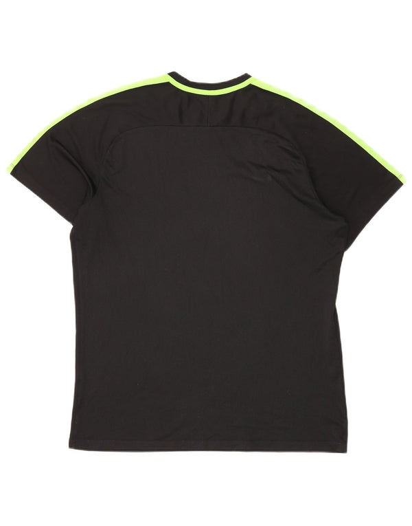 T-shirt Nike Dri Fit da uomo XL nera a blocchi di colore