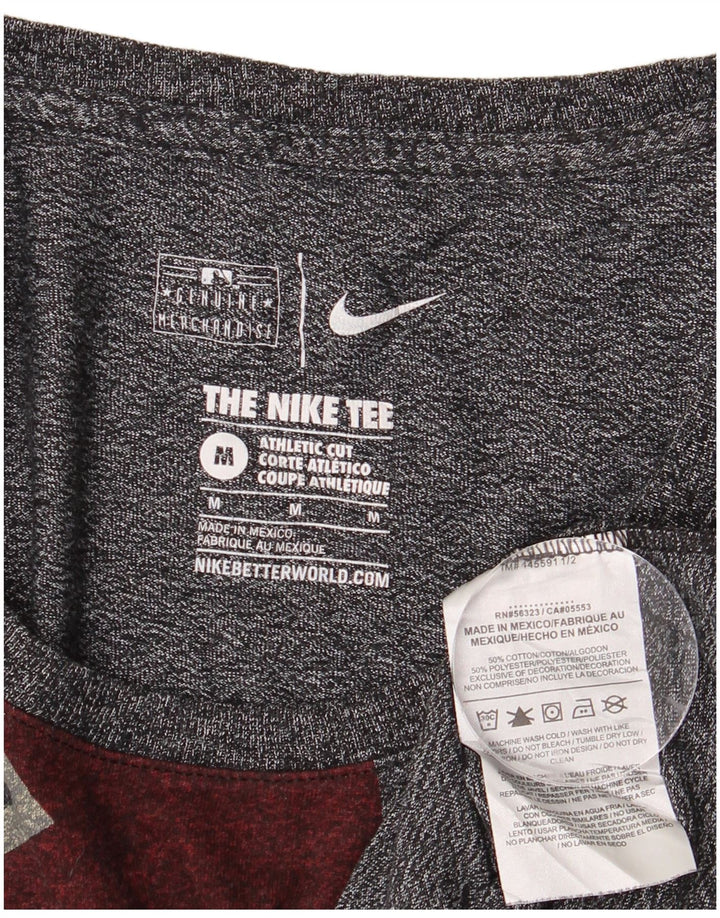 T-shirt grafica NIKE da donna Arizona Diamondbacks Top UK 12 Grigio medio