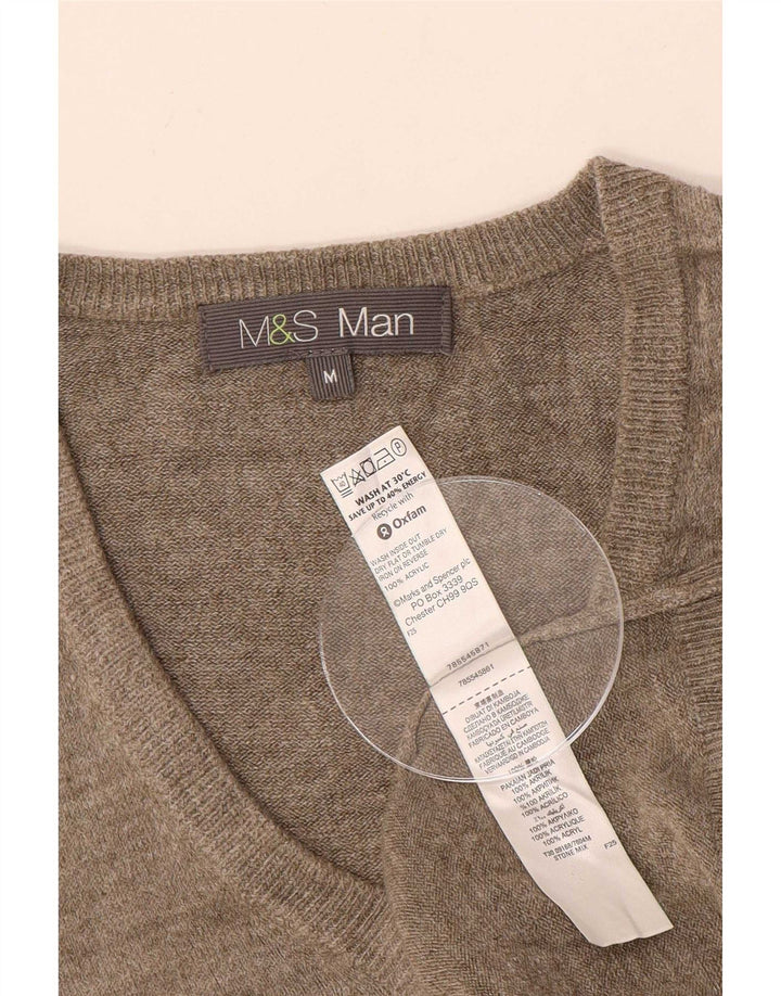Marks & Spencer Canottiera da uomo Canotta grigio medio Acrilico