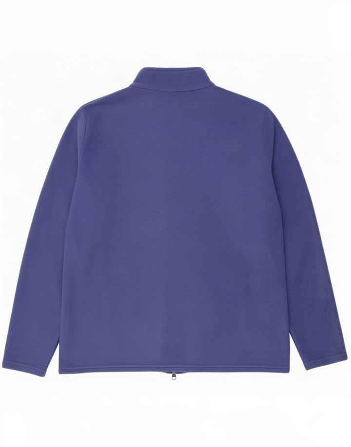 Giacca in pile da donna Marks & Spencer UK 16 grande blu