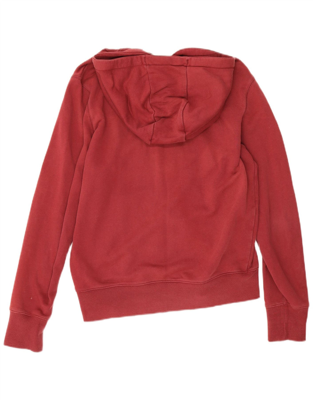 Maglione con cappuccio e zip da uomo Lyle & Scott in cotone rosso medio