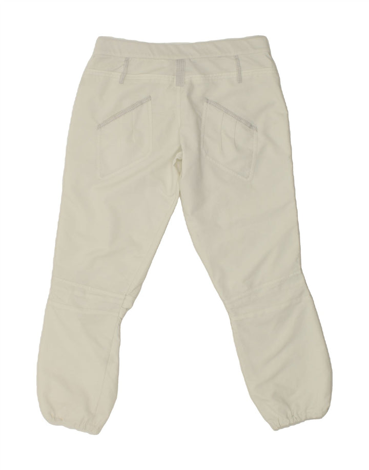 NIKE Womens Joggers Trousers UK 10 Medium W32 L29 Beige Vintage Nike and Second-Hand Nike from Messina Hembry 