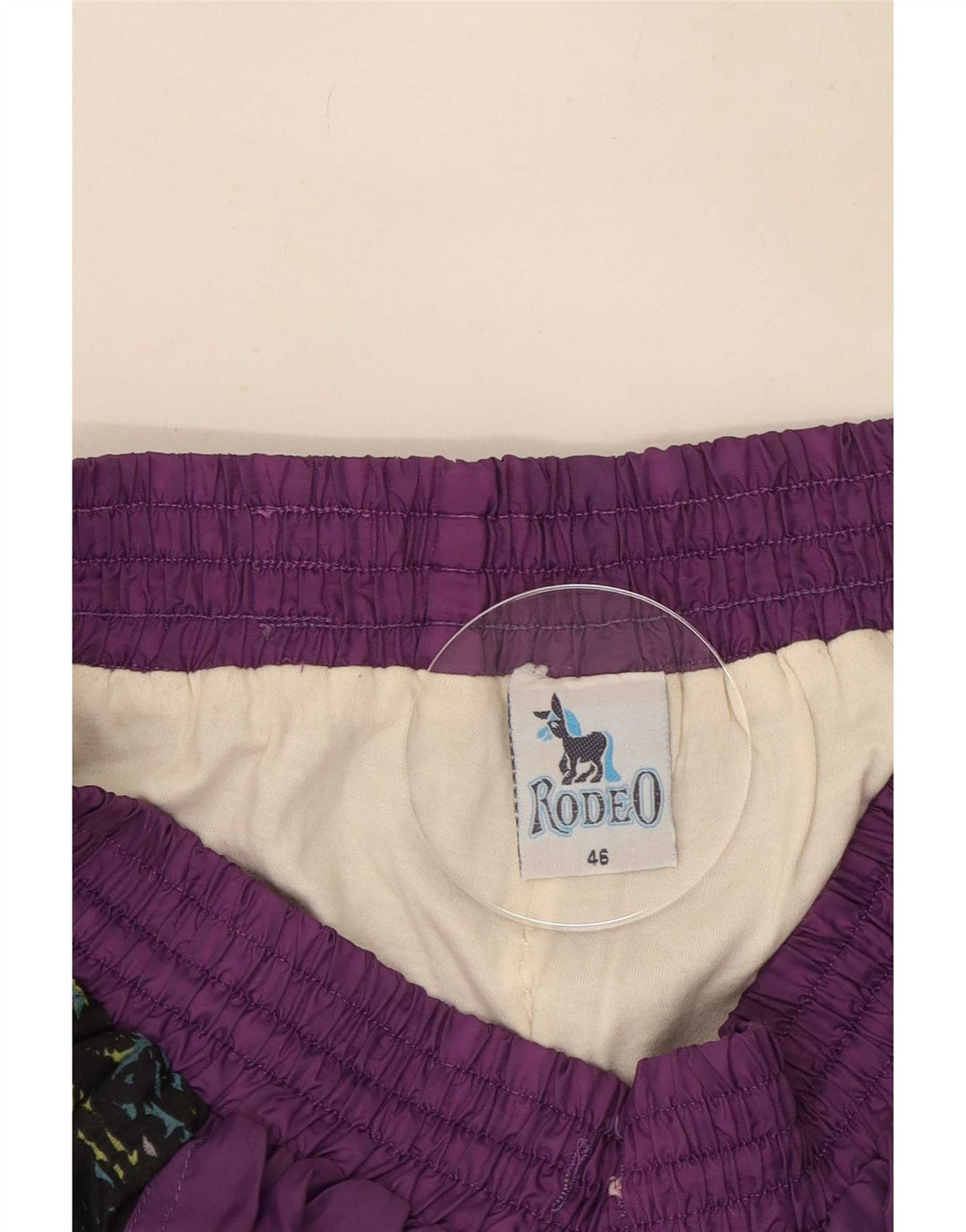 Pantaloni da tuta da uomo Rodeo EU 46 Piccolo nylon geometrico viola