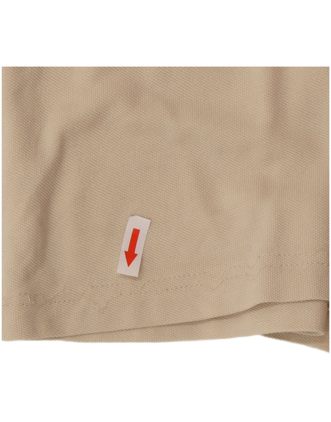 Polo Armani Jeans da uomo di colore bianco sporco medio