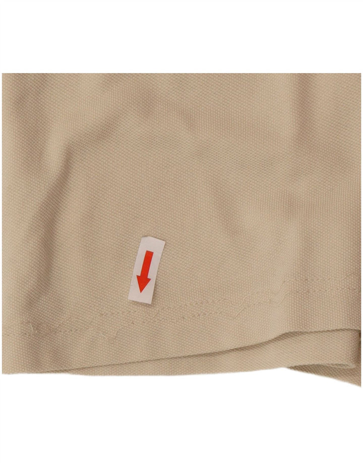 Polo Armani Jeans da uomo di colore bianco sporco medio