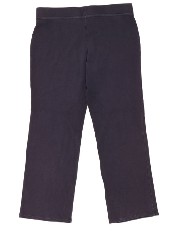 Leggings da donna Marks & Spencer UK 16 grande cotone blu navy