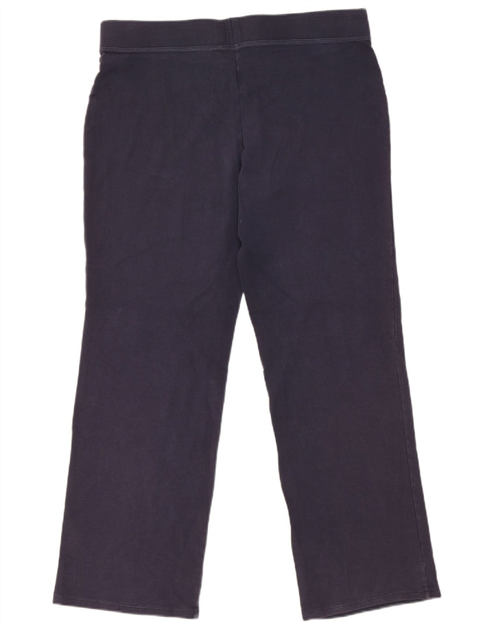 Leggings da donna Marks & Spencer UK 16 grande cotone blu navy