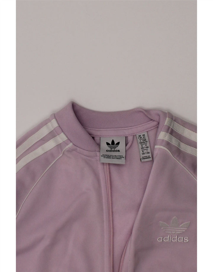 Giacca sportiva ADIDAS per bambina 7-8 anni in poliestere viola