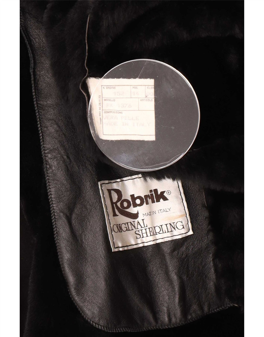 Cappotto a mantella in shearling da donna Robrik IT 44 Marrone medio