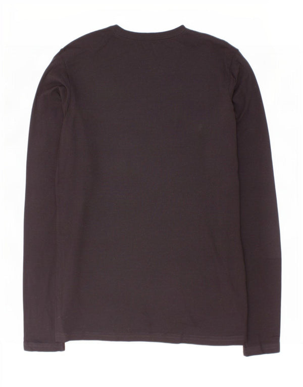 Jack & Jones Top grafico da bambino a maniche lunghe 13-14 anni Nero