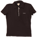 Polo corta da donna Calvin Klein Jeans UK 12 media nera