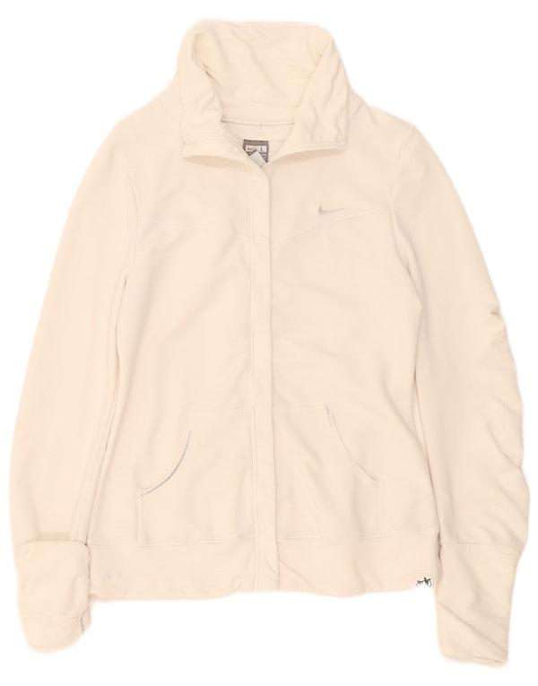 Giacca da tuta da donna Nike UK 14/16 grande bianca