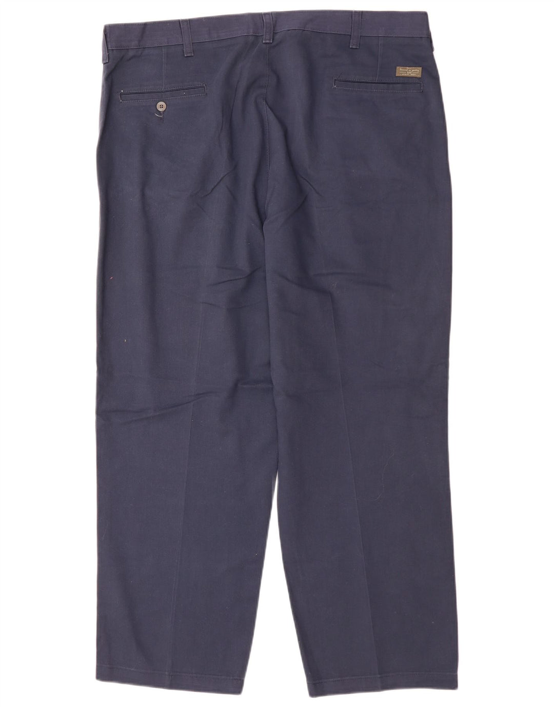 Pantaloni chino dritti da uomo LEE W40 L29 in cotone blu navy