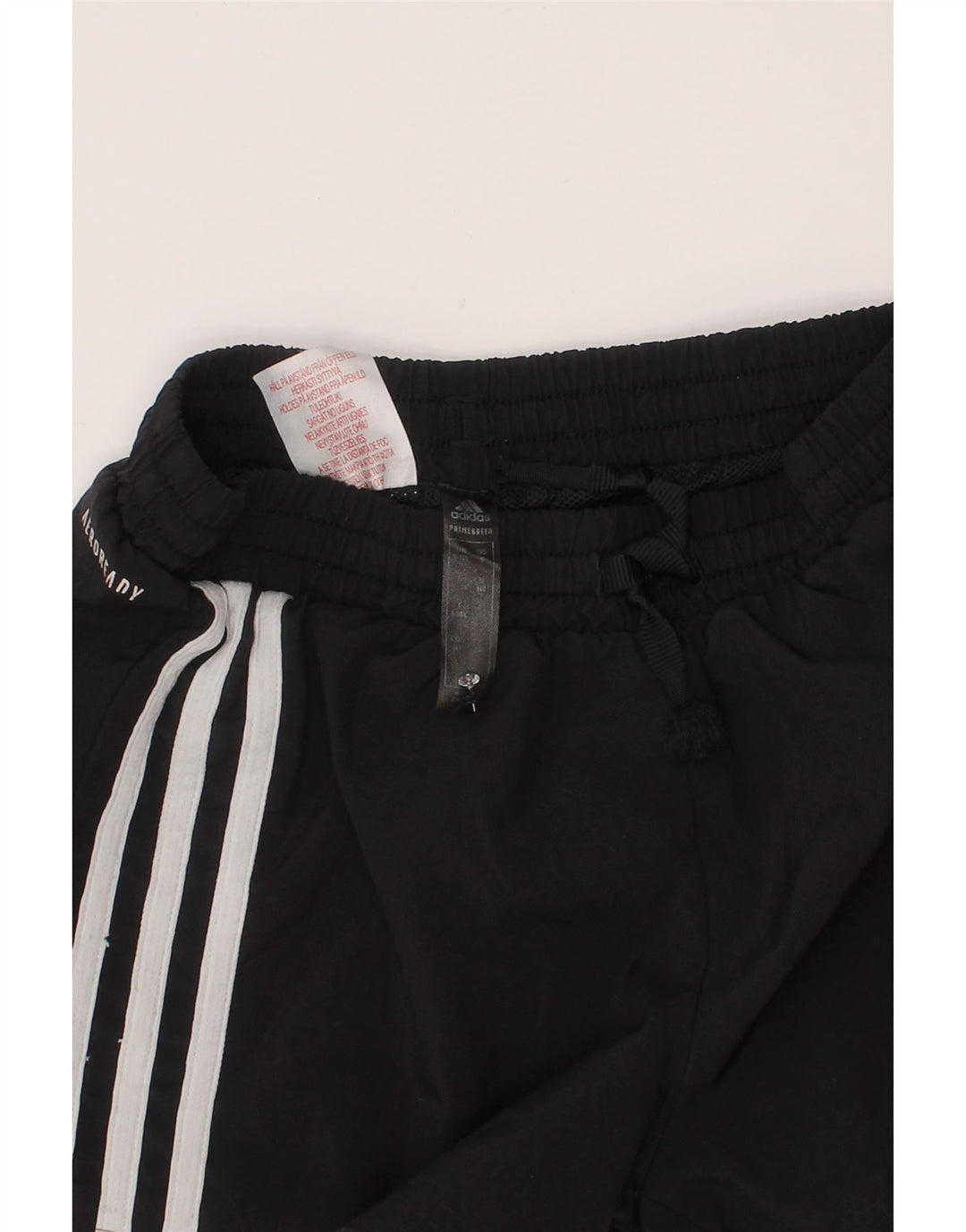 Pantaloncini sportivi ADIDAS Aeroready da bambino 9-10 anni in poliestere nero